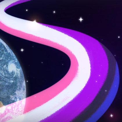 Genderfluid Pride LGBTQ+ in Space