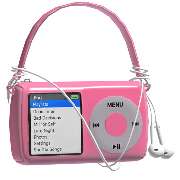Pink MP3 Shoulder Bag