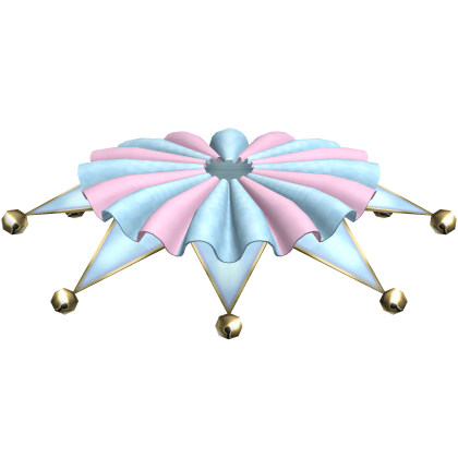 Pink Blue Circus Jesters Capelet 3.0