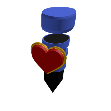 Blue Valkyrie Helm Heart Addon (For Korblox) thumbnail