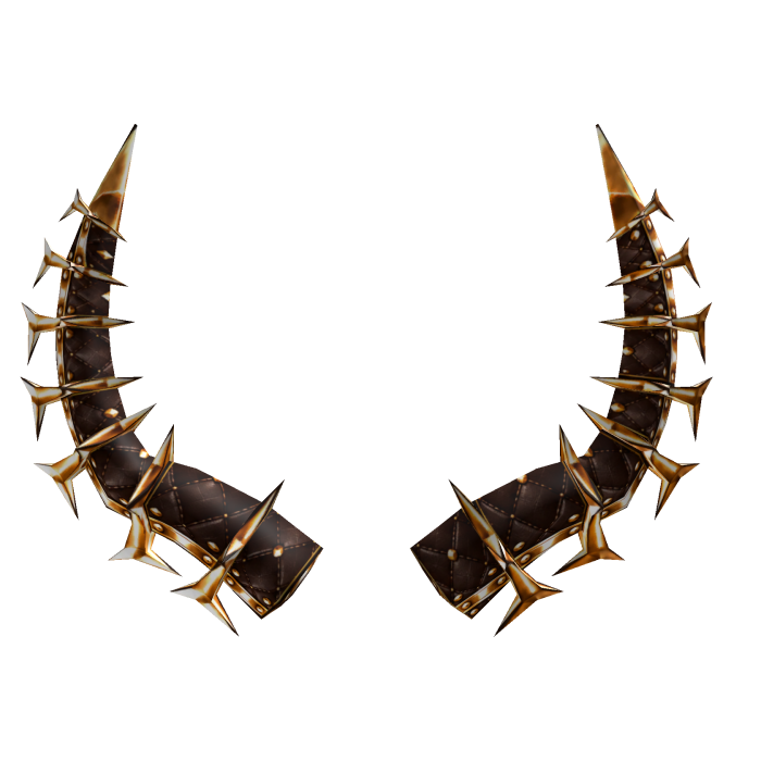 Gilded Espresso Horns