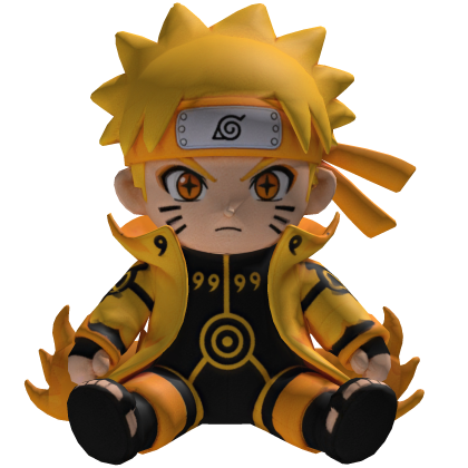Pelúcia Naruto Uzumaki Modo Kurama NARUTO Roblox item