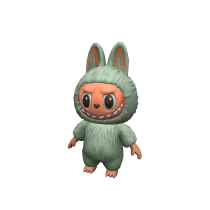 Green Labubu Keychain thumbnail