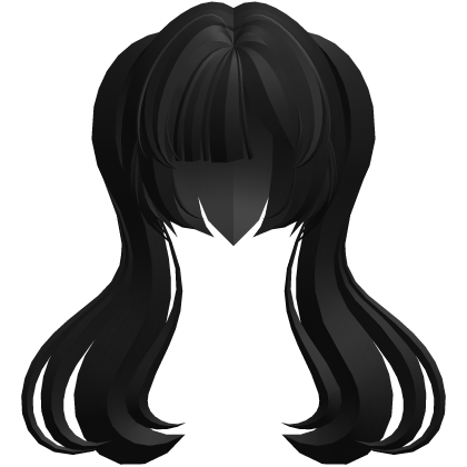 moe thick long fluffy ponytails black