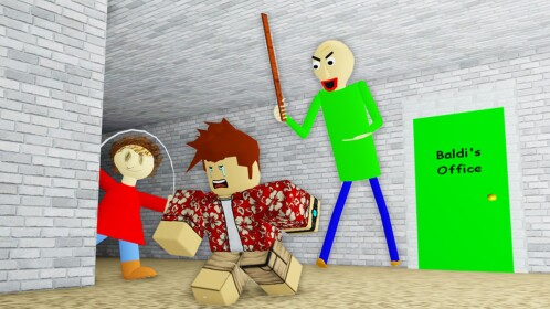 Escape Baldi's School Obby