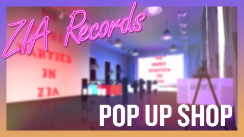 ZIA | POP UP SHOP