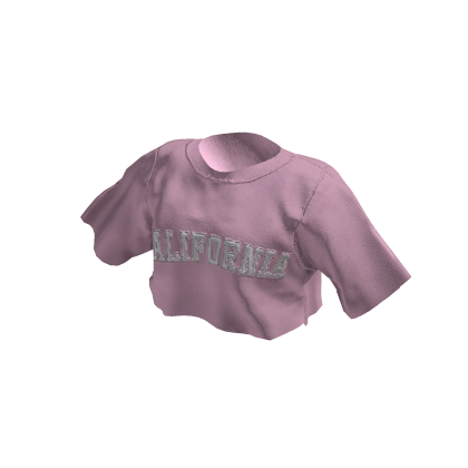 California crop top pink thumbnail
