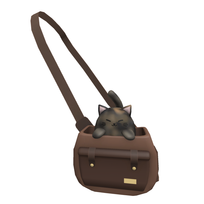 Brown Kitty Plush Bag 3.0