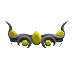 Yellow Gothic Crown