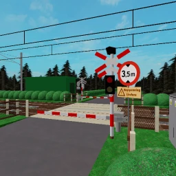 Norwegian railroad crossing  icon