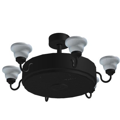 28" HomeAire Matrix Fandelier Ceiling Fan