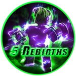 5 Rebirths Roblox badge thumbnail