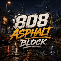808 Asphalt Block icon