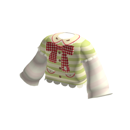 Cute Igari Mori Kei Apple Bug Sweater thumbnail