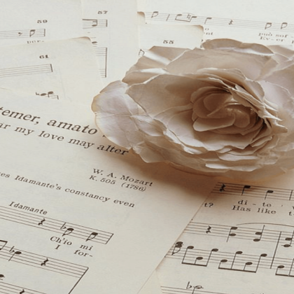 Aesthetic Music Sheet Roblox decal