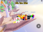 Find the roblox players gang/ team feet