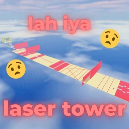 (UPD) (NEW) (CARRY) lah iya laser tower icon