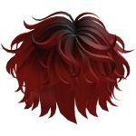 [⭐FREE] Red Fluffy Messy Wavy Boy Hair