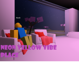 Neon yellow vibe place{spooky time!}