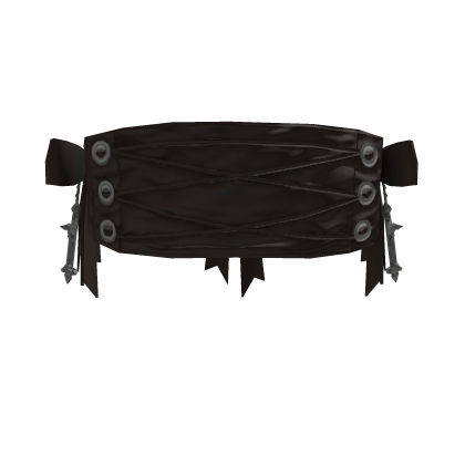 Corset Blindfold - Gun Metal (3.0)