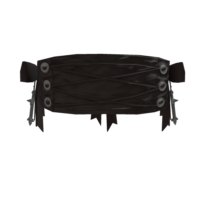 Corset Blindfold - Gun Metal (3.0)
