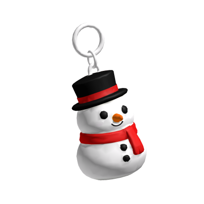 Snowman Keychain