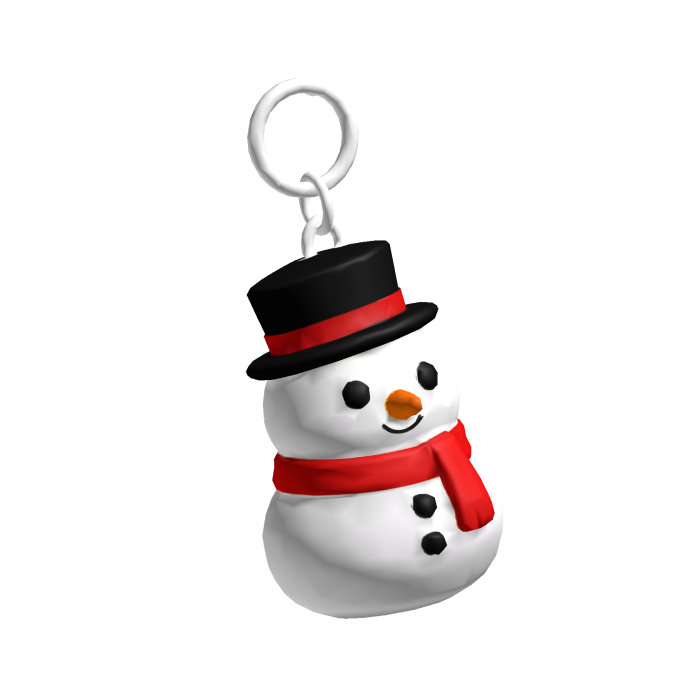Snowman Keychain