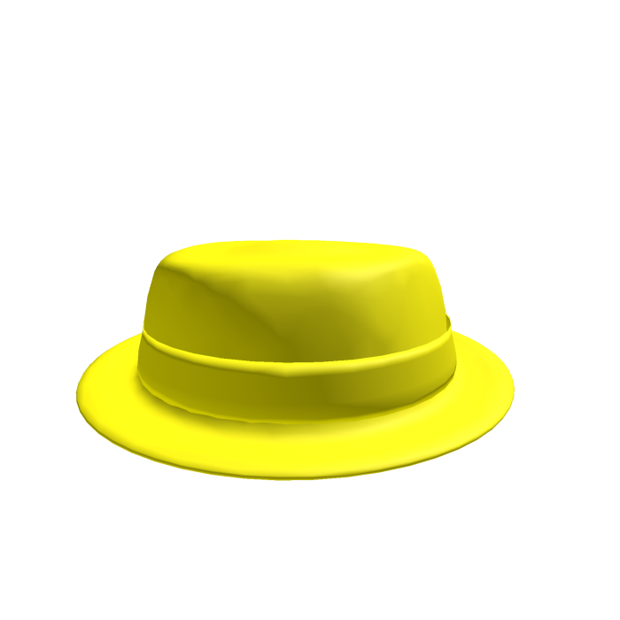 Yellow Neon Fedora