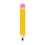 Pencil eraser pencil