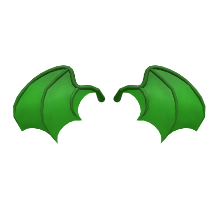 Green Bat Wings