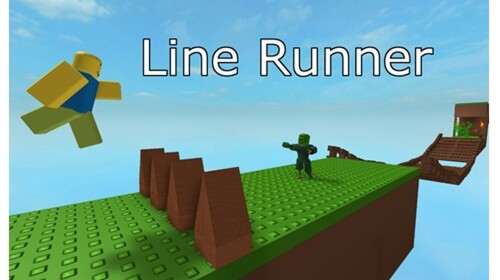 random line runner game