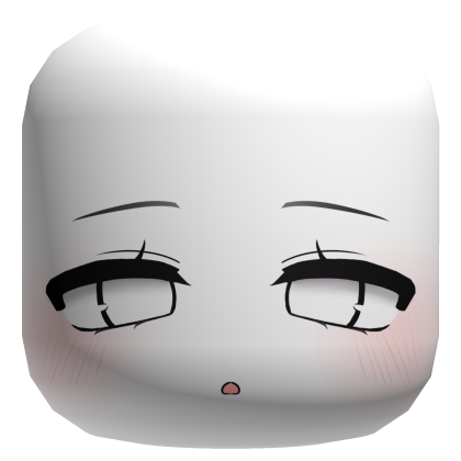 Gentle Blush Anime Face