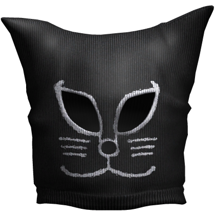 black cat burglar mask Roblox item