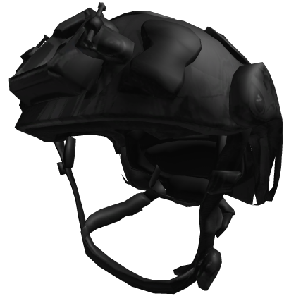 Black Tactical Comms Helmet