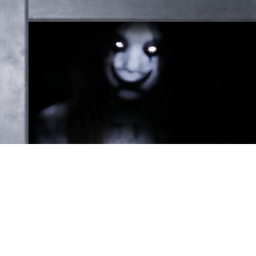 scary killer face
