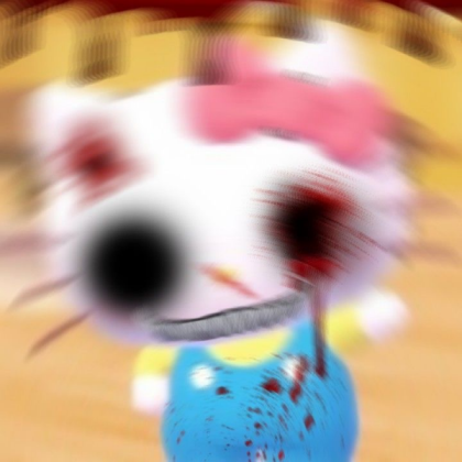 Hello Kitty creepy Roblox decal