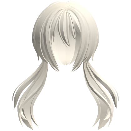 moe jellyfish anime flowy ponytails blonde