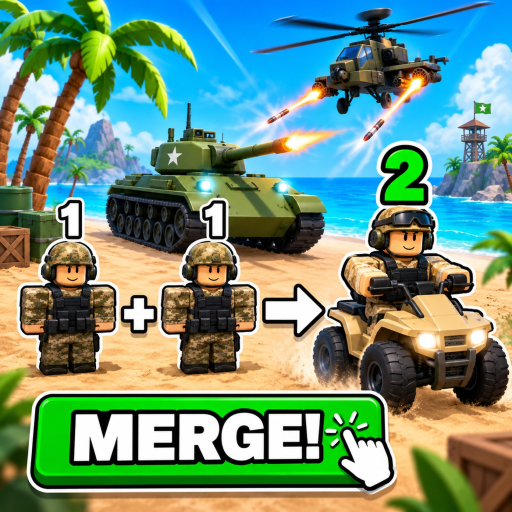 Merge A Military Roblox game