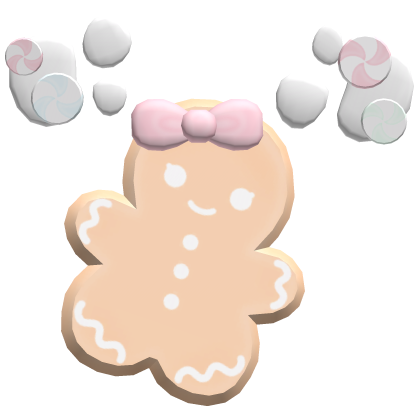 . ‿ ♡ *yum* sweetest gingerbread man snack 