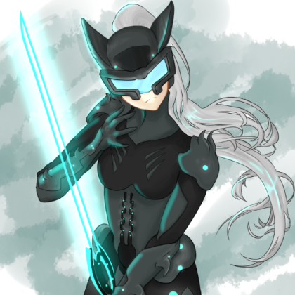 robot girl Roblox decal