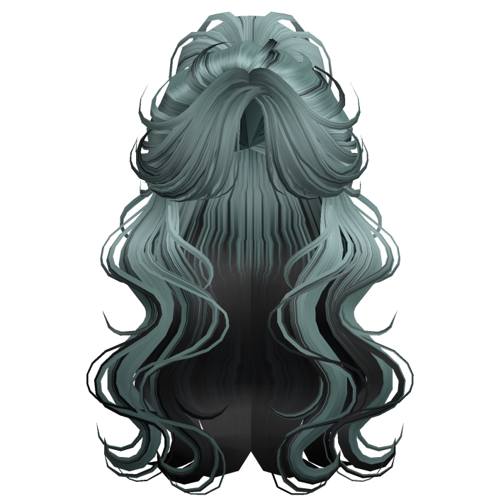 Crimped Wavy Empress Ponytail Zombie Stripes
