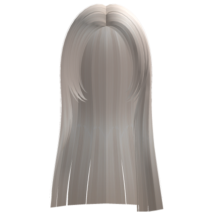  𝄞Long Straight Sleek Hime Girl Hair Light Blonde Roblox item