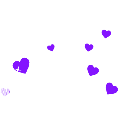 [Animated] Purple Starry Heart Aura Roblox item