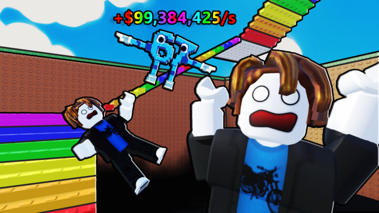 Climb Rainbow Stairs For Brainrots! screenshot 4