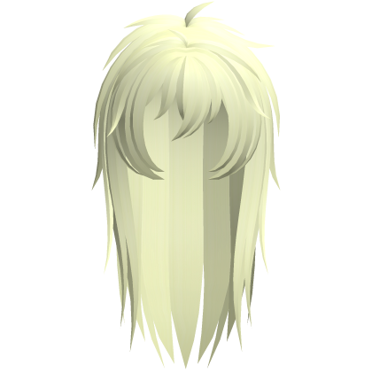 emo vkei moe scene messy hair yellow