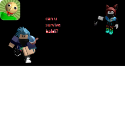 survive baldi (free hats and forstaken morph)