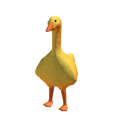 Yellow Goose/Duck Costume