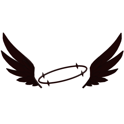 Dark Wings Halo on Hair Roblox item