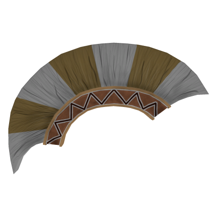 White/Beige Striped Vertical Plume Roblox item
