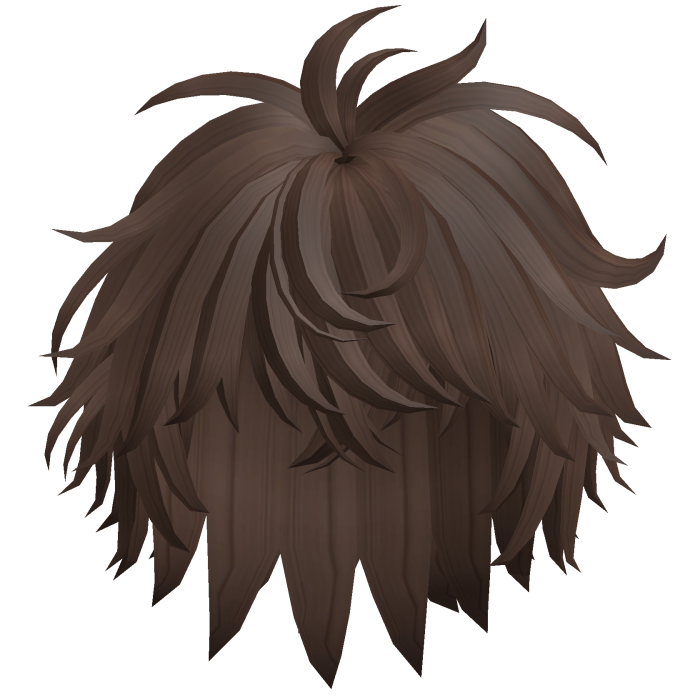 Alt Messy Shaggy Spiky Hair (Brown)